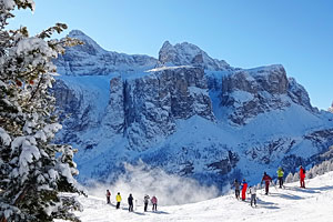 Гірськолижний тур в Доломітові Альпи, Селла Ронда
