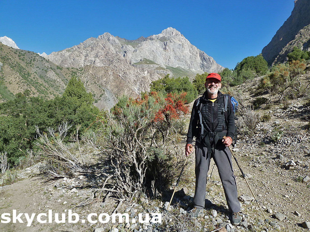 Поход в Фанские горы, Сергей, 70 лет